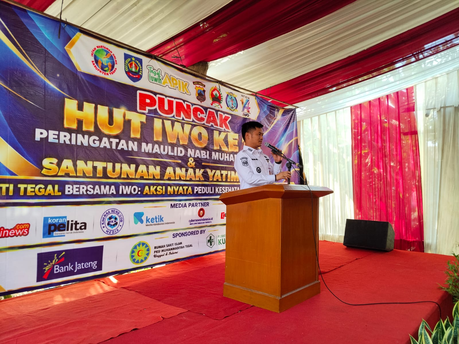 Bupati Tegal Apresiasi Peran IWO dalam Menyebarkan Informasi dan Kegiatan Sosial