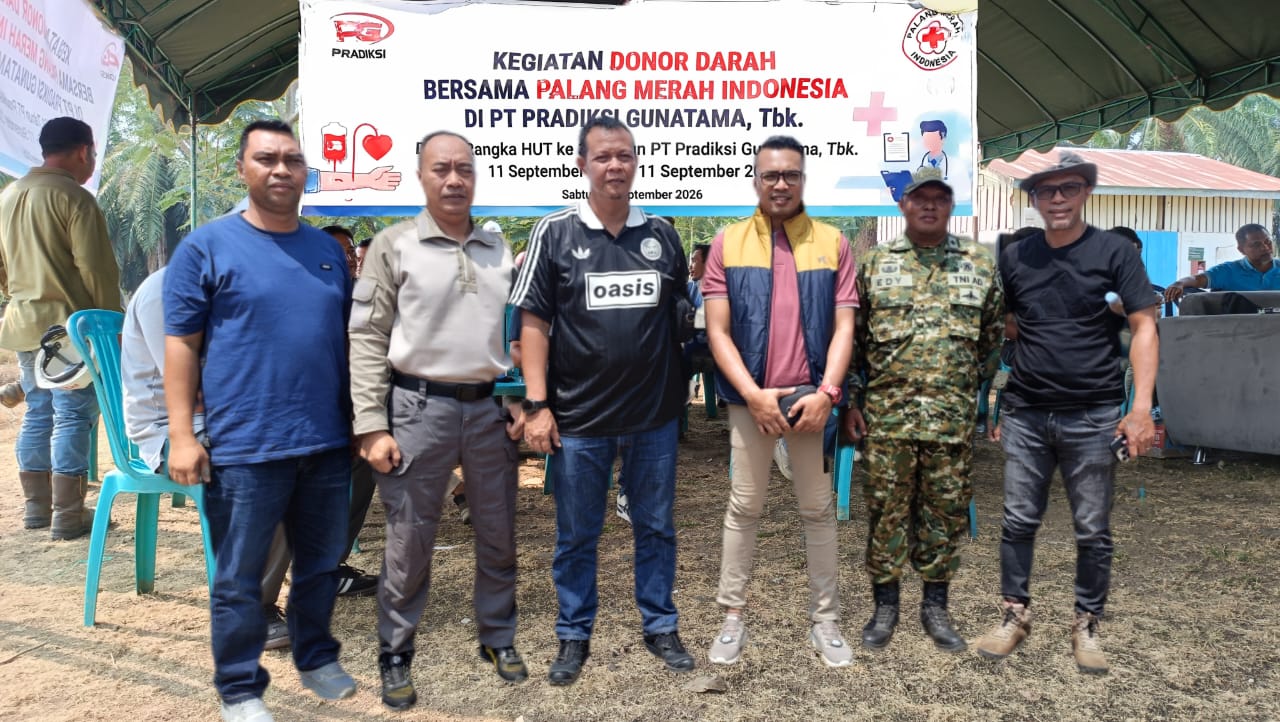 PT Pradiksi Gunatama Tbk Gelar Donor Darah dan Cek Kesehatan Gratis Dalam HUT ke-31