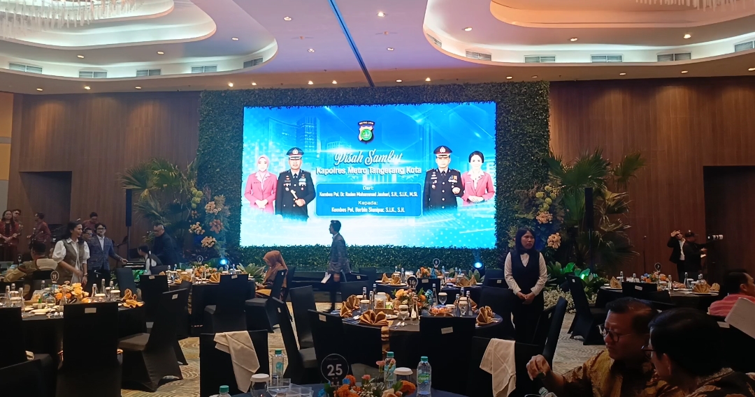 Pisah Sambut Kapolres Metro Tangerang Kota, Perkuat Sinergi Dengan Pemerintah dan Masyarakat